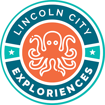 Lincoln City Exploriances Logo graphic